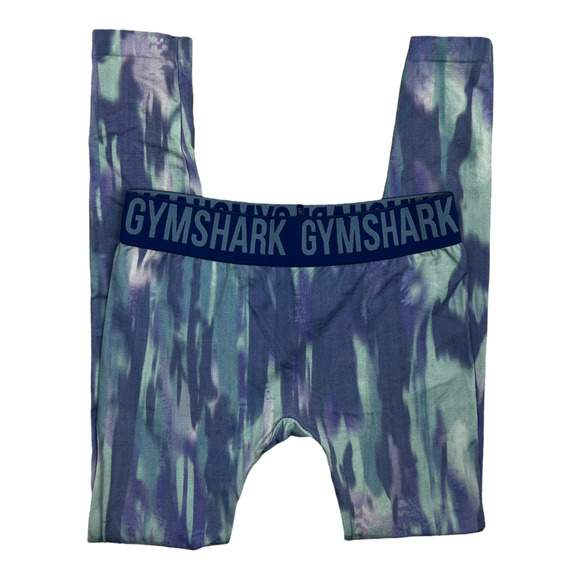 Gymshark Pants - Gymshark Fit Seamless Printed Leggings Blue Hues XS